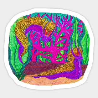 Spanish Shawl Nudibranch Sticker